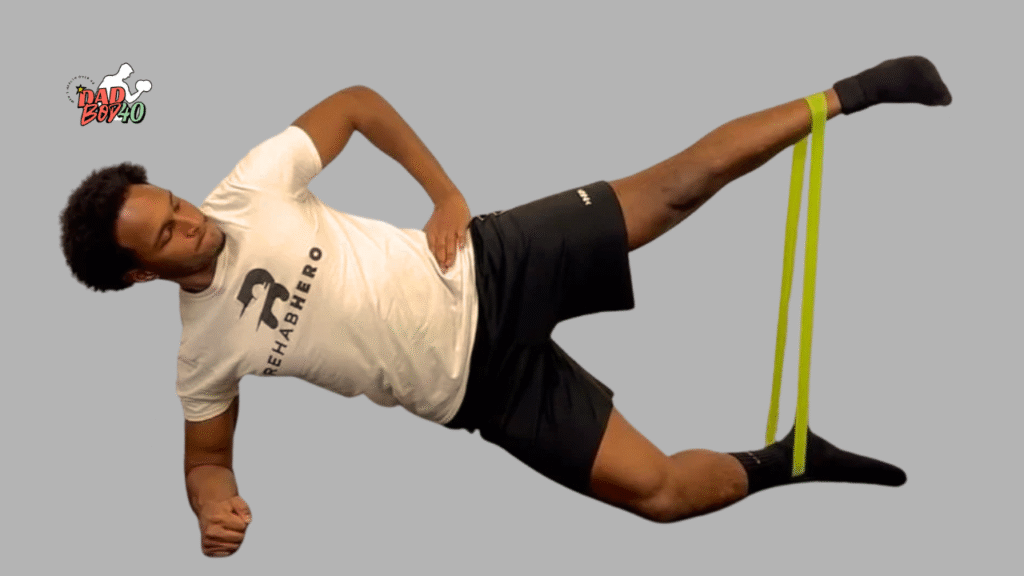 Banded Clamshell Workout