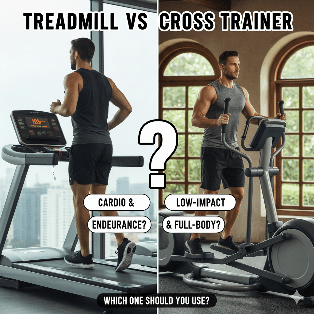 Treadmill vs Cross Trainer