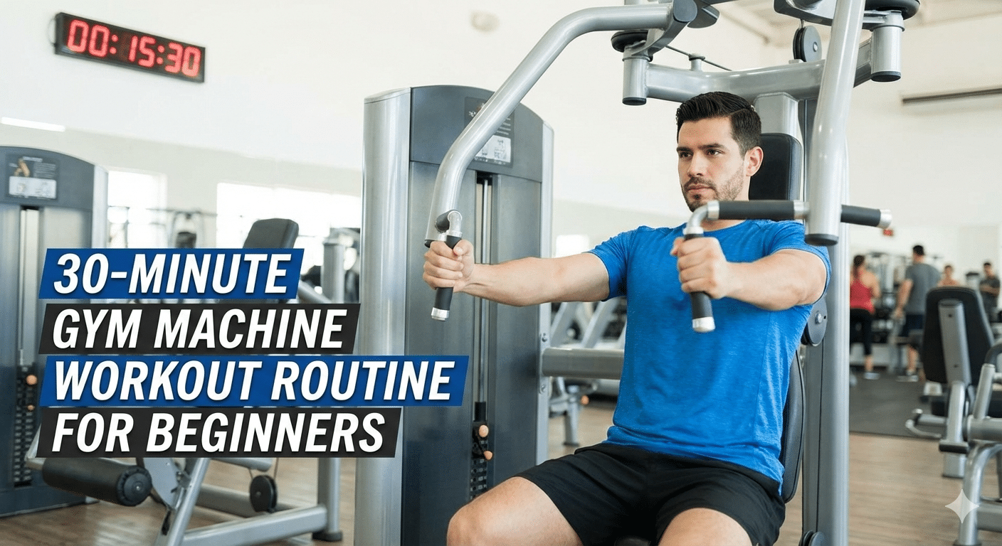 30 Minute Gym Machine Workout Routine for Beginners