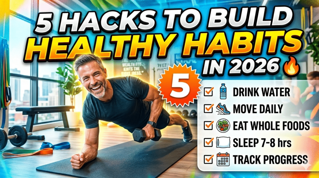 5 Hacks to Build Healthy Habits in 2026