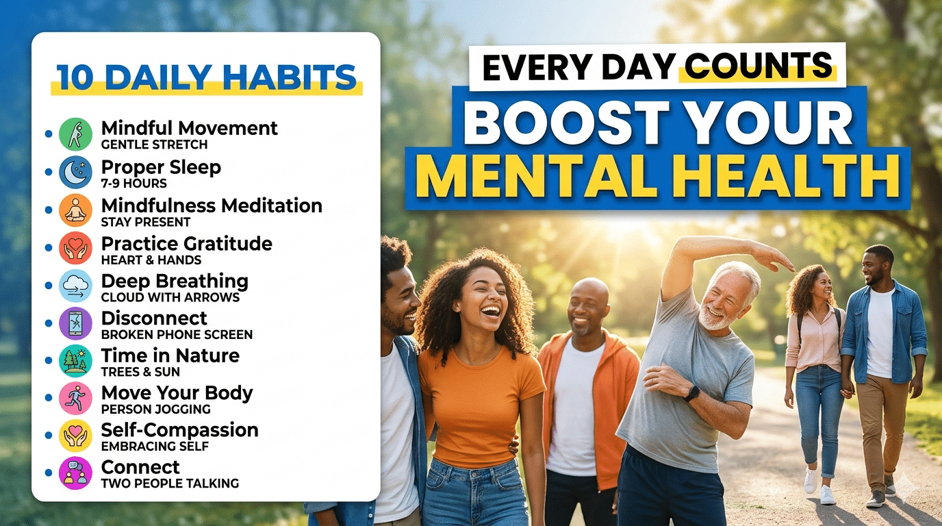 10 Daily Habits to Boost Your Mental Health