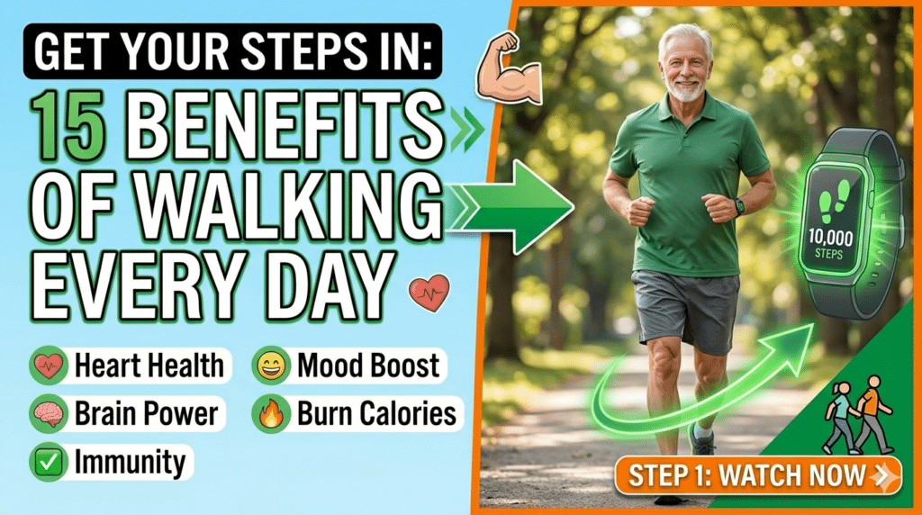 15 Benefits of Walking Every Day
