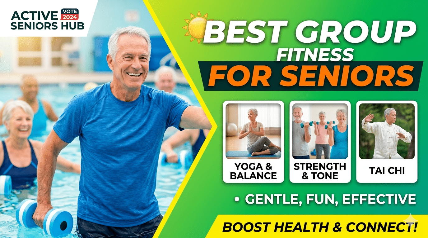 Best Group Fitness Classes for Seniors