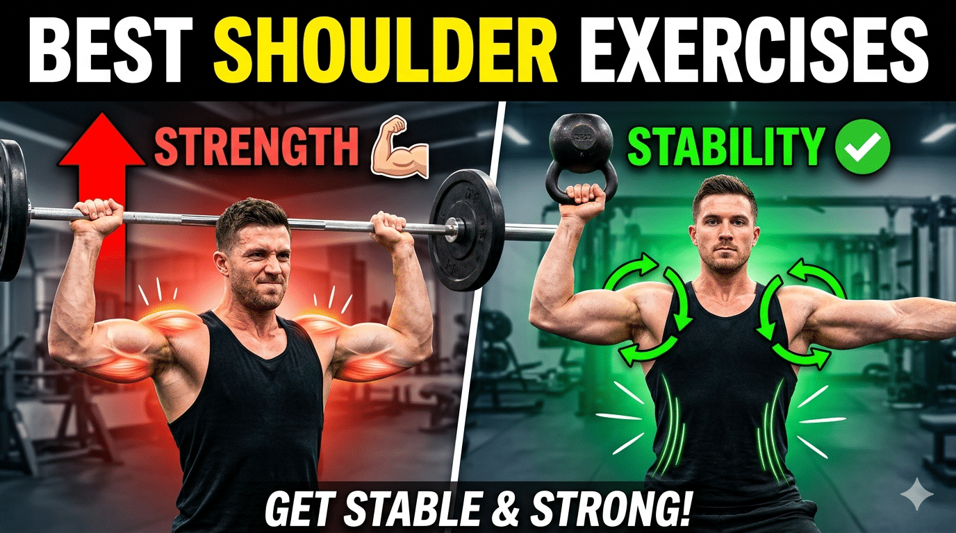 Best Shoulder Exercises for Strength and Stability