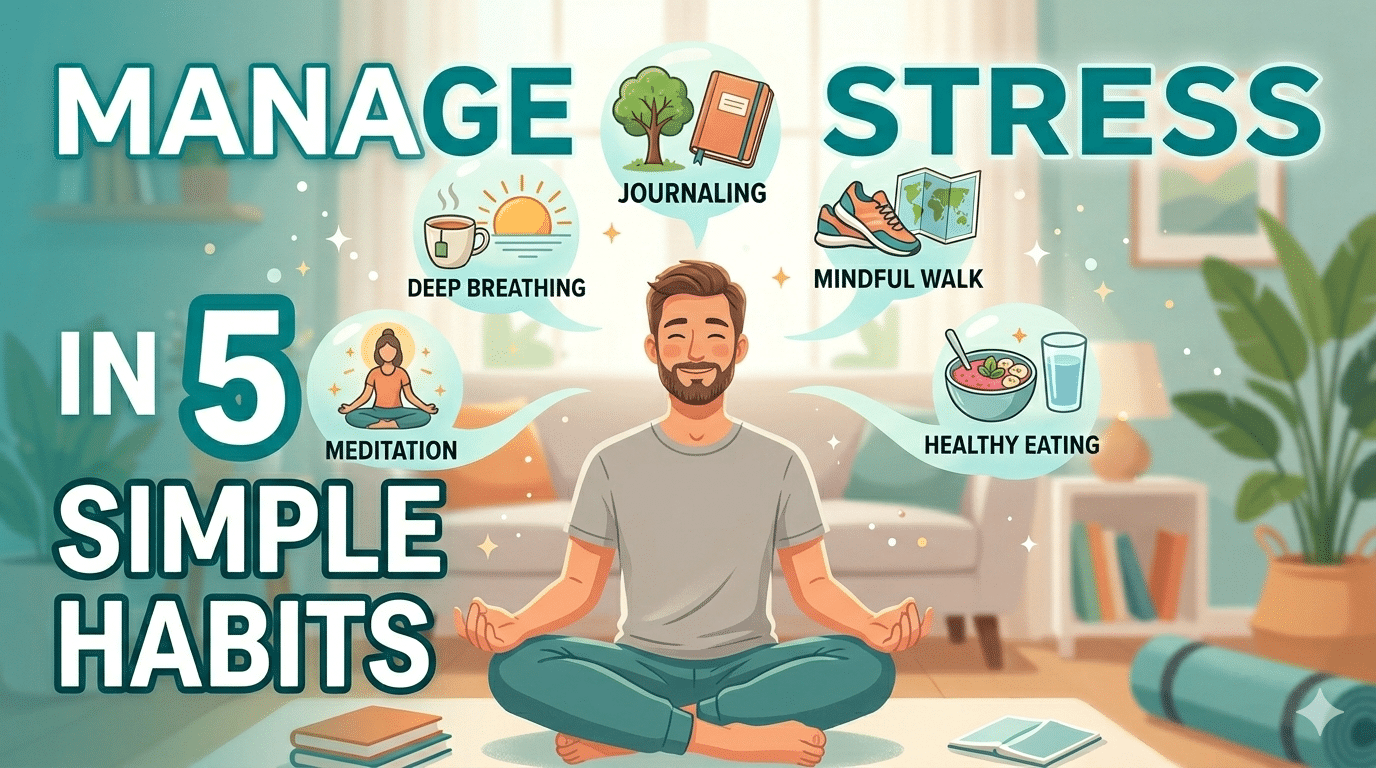 How to Manage Stress With 5 Simple Daily Habits