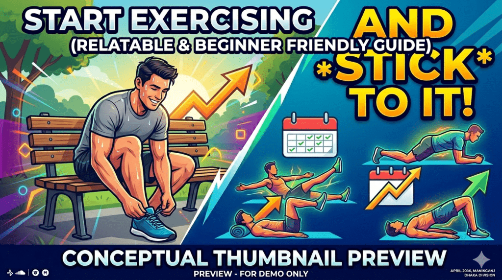 How to Start Exercising and Stick to It