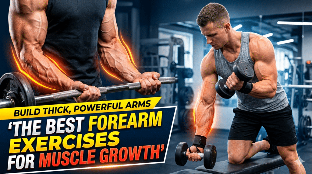 The Best Forearm Exercises for Muscle Growth