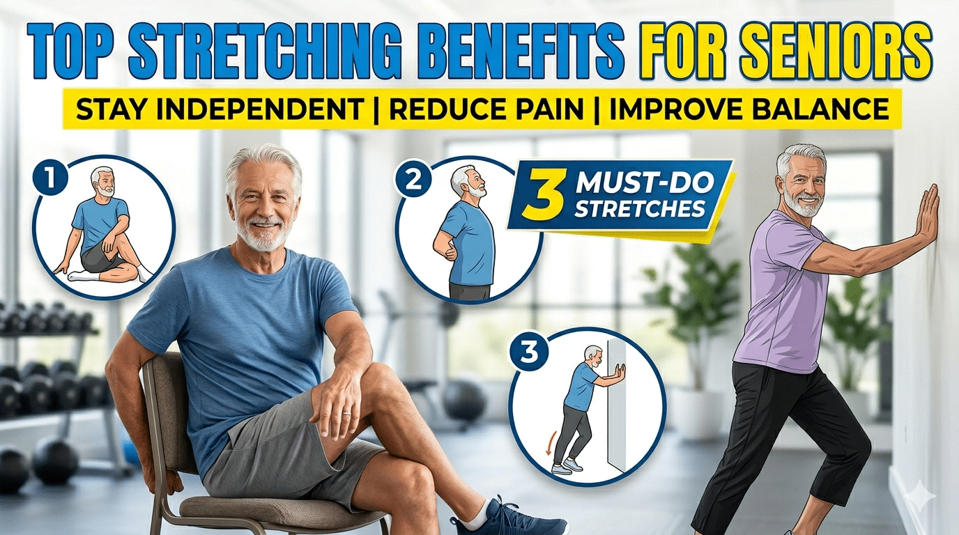 The Top Benefits of Stretching for Seniors