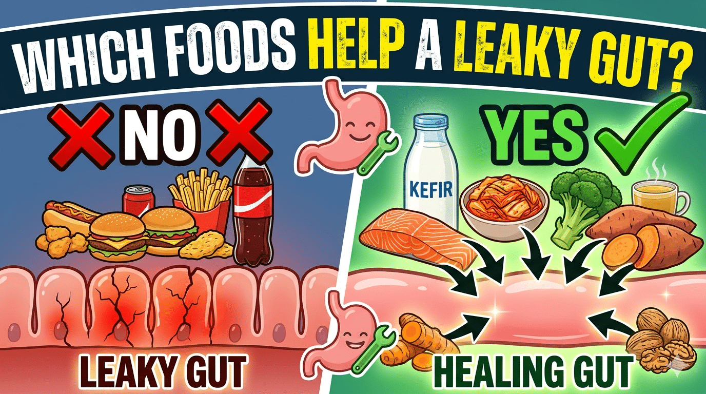 Which Foods Help a Leaky Gut