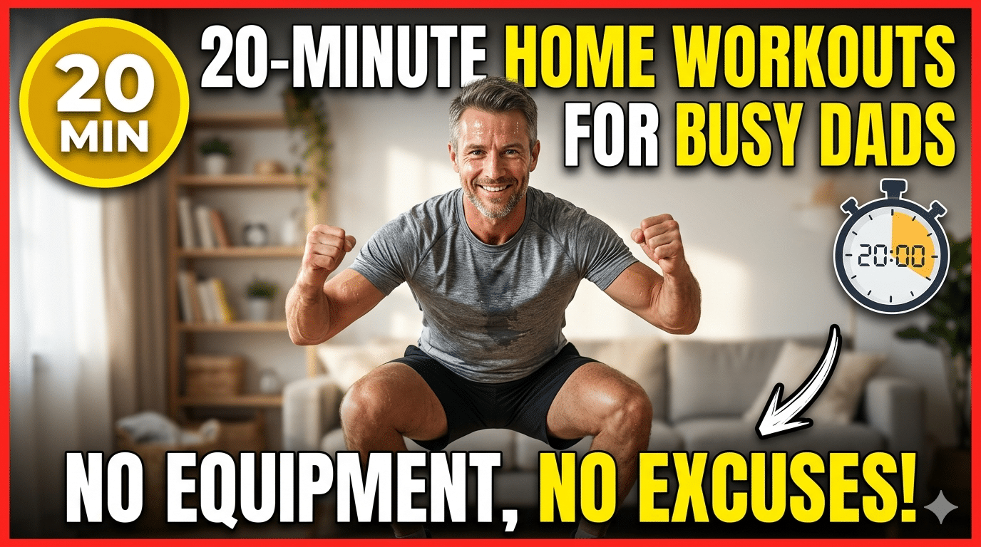 20-Minute Home Workouts for Busy Dads
