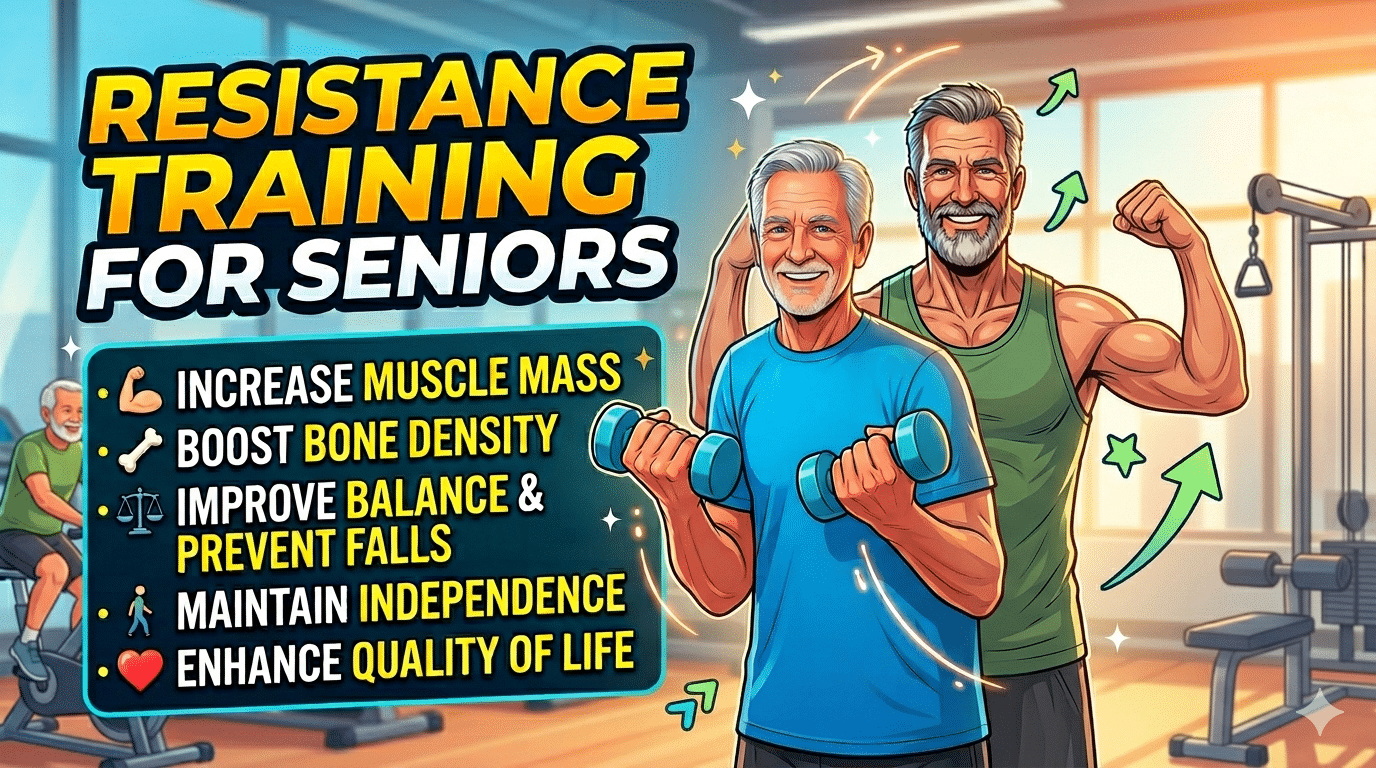 Benefits of Resistance Training for Seniors