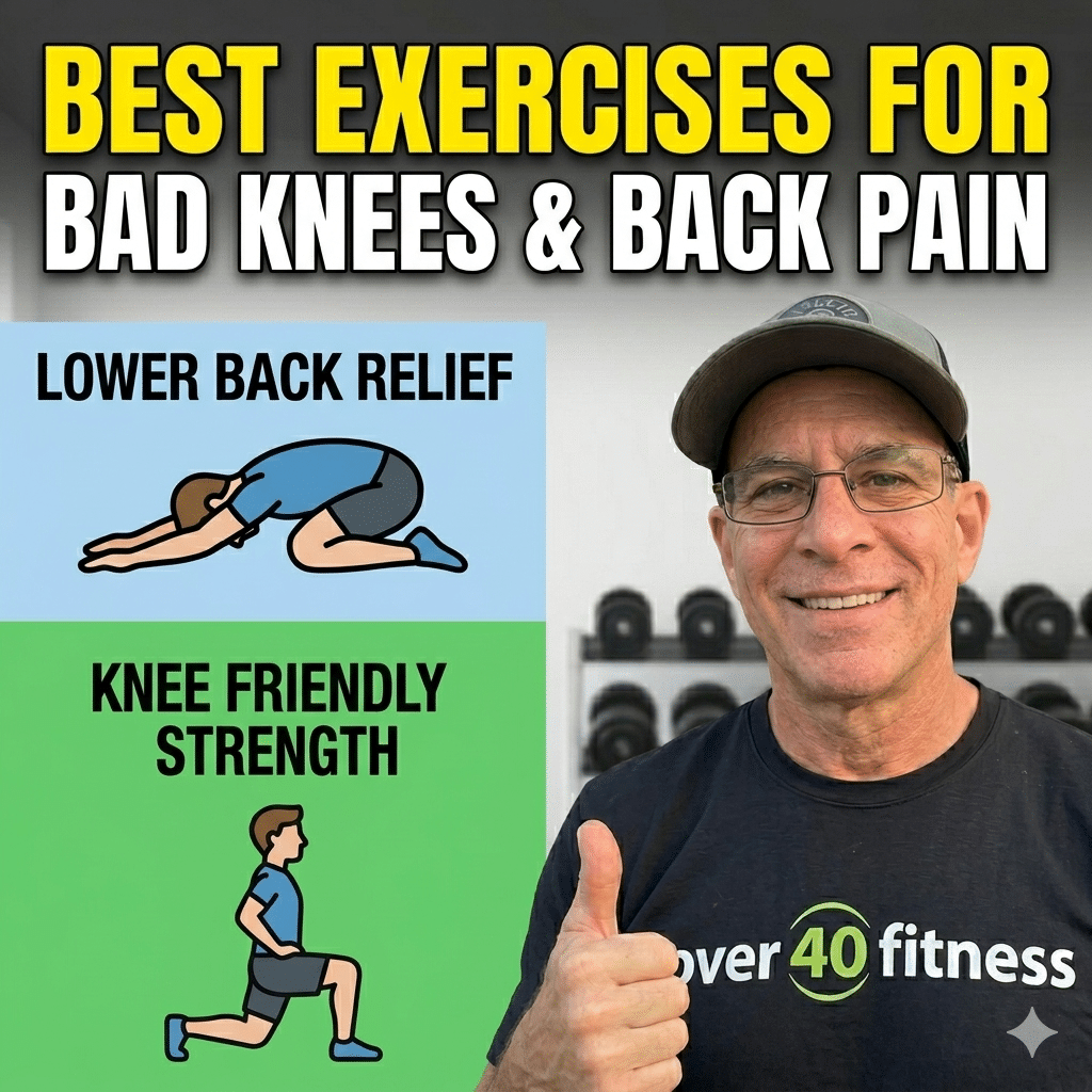 Best Exercises for Bad Knees and Lower Back Pain