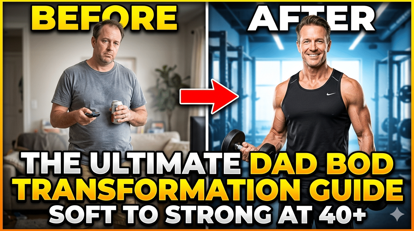 The Ultimate Dad Bod Transformation Guide: From Soft to Strong at 40+