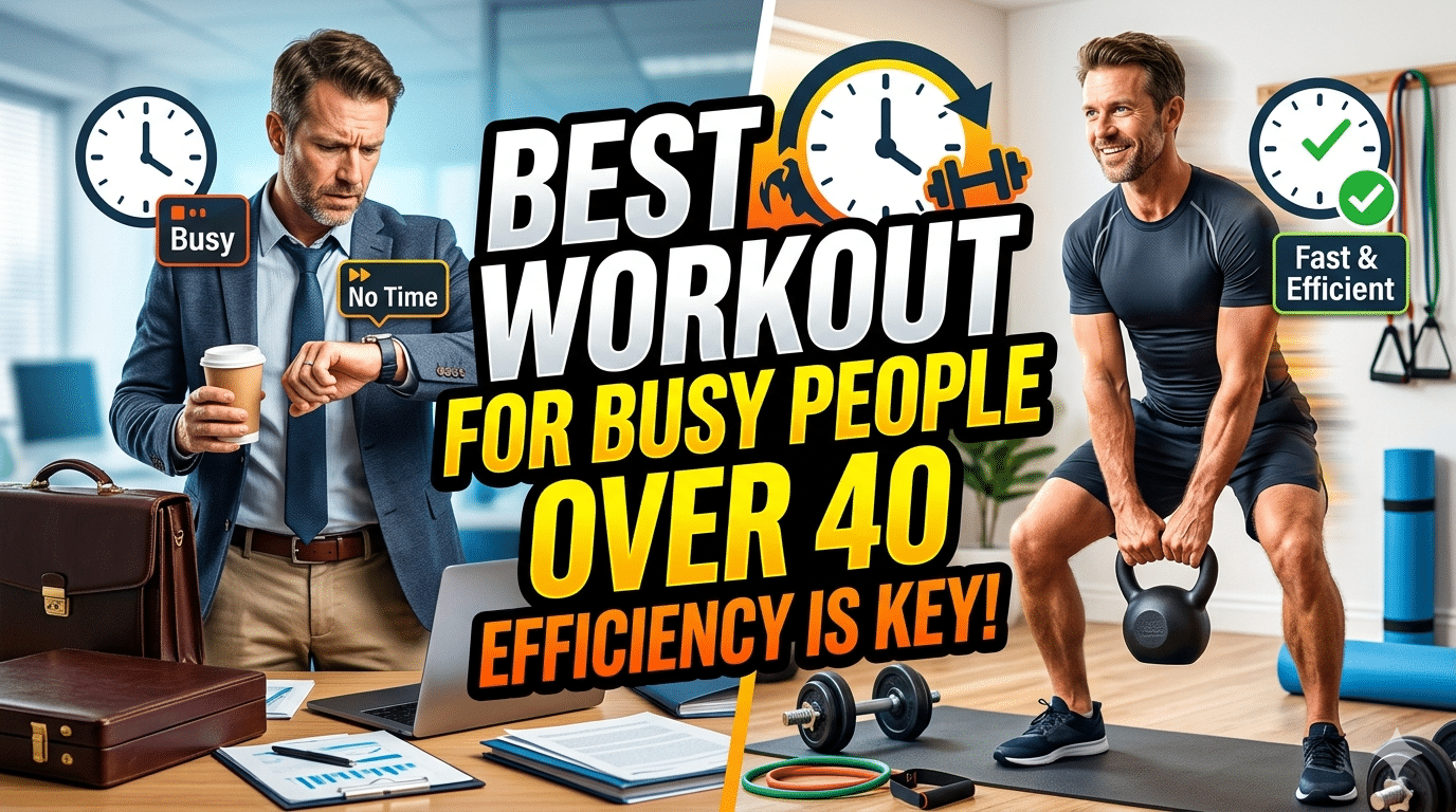 What Is the Best Workout for Busy People Over 40
