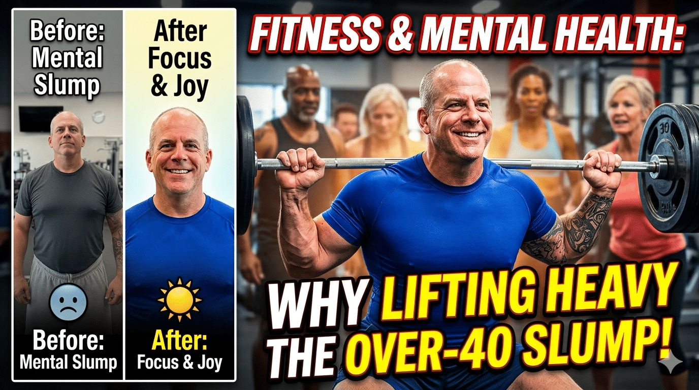 Why Lifting Heavy Cures the Over-40 Slump